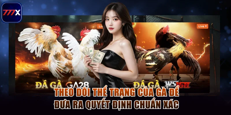 Theo dõi thể trạng của gà để đưa ra quyết định chuẩn xác