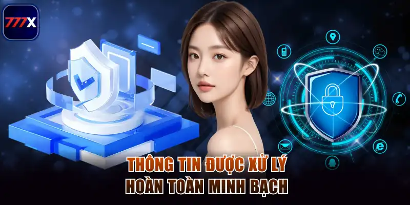 Thông tin được xử lý hoàn toàn minh bạch